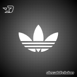 Adidas Leaf Sticker